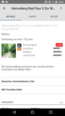 Touren android App screenshot 1